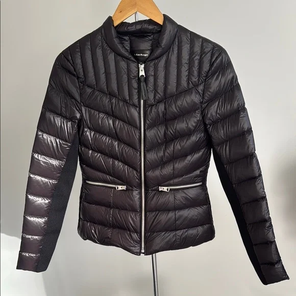 NWOT Mackage Petra Short Down Black Quilted Women's Jacket Size Small Coat - Picture 5 of 14